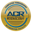 American College of Radiology - Computed Tomography (CT) Accredited Facility Logo American College of Radiology - Computed Tomography (CT) Accredited Facility Logo