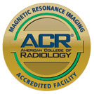 American College of Radiology - Magnetic Resonance Imaging (MRI) Accredited Facility Logo American College of Radiology - Magnetic Resonance Imaging (MRI) Accredited Facility Logo