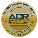 American College of Radiology - Positron Emission Tomography Accredited Facility Logo American College of Radiology - Positron Emission Tomography Accredited Facility Logo