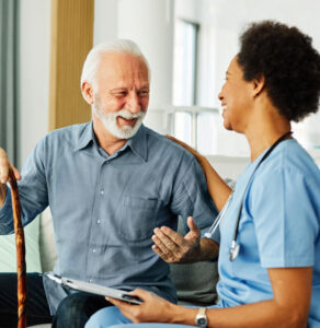 Nurse-Caregiver-With-senior-patient